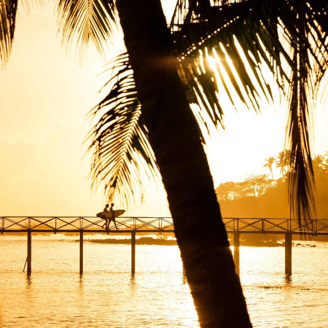 The Famous Cloud 9 Surf Boardwalk in Siargao